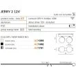 AZZARDO AZ1751 Jerry 2 12V (chrome)