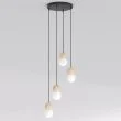 EMIBIG 1675/4 LOOP 4 BLACK LAMPA WISZĄCA
