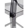 KING HOME KH010100226 Krzesło barowe VICTORIA 65 cm dymione - poliwęglan
