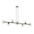 EMIBIG 874/8 LAMPA WISZĄCA ROSSI 8 BL TRANSPARENT