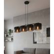 EMIBIG 1651/4 KARBON 4 BLACK LAMPA WISZĄCA