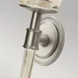 ELSTEAD Agatha BATH-AGATHA-BN 2 Light Wall Light - Brushed Nickel