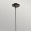ELSTEAD Everly KL-EVERLY-P-M-OZ 1 Light Medium Pendant - Olde Bronze
