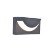LUTEC LUPS 6402801118 LAMPA ZEWNĘTRZNA ŚCIENNA szary i odcienie szarości