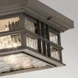 ELSTEAD Beacon Square KL-BEACON-SQUARE-F-OZ 2 Light Flush Mount