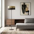 EMIBIG 1649/LP1 LUX LP1 BL GOLD LAMPA PODŁOGOWA