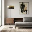 EMIBIG 1649/LP1 LUX LP1 BL GOLD LAMPA PODŁOGOWA