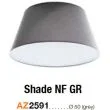 AZZARDO AZ2591 Shade NF 50 (grey)