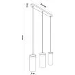 Hellux 8533319 Lampa BARREL 3
