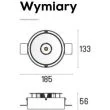 LABRA 4.1508 INER 1 TRIMLESS edge.LED 1x 12W Switch/DALI
