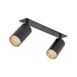 TK-LIGHTING 10807 AMIS BLACK2XGU10 PODTYNKOWY