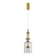 MILAGRO ML0359 Lampa wisząca ARTE 12W LED śr. 13cm mosiądz