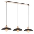 EMIBIG 1318/3 LAMPA WISZĄCA KOBE 3 BLACK