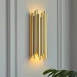 MOOSEE LAMPA ŚCIENNA TUBO ZŁOTA