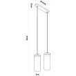 Hellux 8533219 Lampa BARREL 2