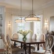 ELSTEAD Emory KL-EMORY-P-M-OZ 4 Light Chandelier/Semi Flush - Olde Bronze