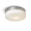 RENDL R12196 AWE 23 sufitowa szkło opalowe/nikiel mat 230V LED 14W IP44 3000K