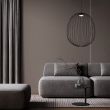 TK-LIGHTING 11301 SPHERA L BLACK LAMPA WISZĄCA 1XGX53