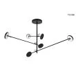MOOSEE MSE1501100150 lampa wisząca BOBBIE 3 czarna