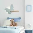 CANDELLUX 21-85160 BUTTERFLY LAMPA KINKIET 5W LED 4000K IQ KIDS Z PRZEWODEM Z WŁ. I WTYCZKĄ MIĘTOWY