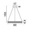 LUCES EXCLUSIVAS LE43556 ACACIO lampa wisząca