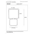 LUCIDE GREASBY 47502/81/38 LAMPA STOJĄCA - STOŁOWA