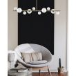 Step into Design MP0097-10 Lampa wisząca MILKY DROP złota 120 cm