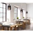 WYPRZEDAŻ LUMINA DECO LDP 6811-1 (CHR) NOWOCZESNA LAMPA WISZĄCA ZWIS CHROMOWANA ALACOSMO W1