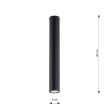 EMIBIG TECNO 1S BLACK Lampa sufitowa 1316/1S