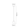 OPEN DESIGN OR80063 Bao I Nero Fume