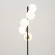 SIGMA 50365 lampa podłogowa Piano podłogowa czarny mosiądzowany