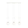 EMIBIG 1115/3 LAMPA WISZĄCA GLAM 3 WHITE/OPAL