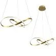 MILAGRO ML6772 LAMPA WISZĄCA CAPPIO GOLD 36W LED
