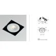 LABRA 4.1812 MULTIVA EVO 115.1 Trimless - wkład edge.LED 12W PhaseCut