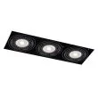 ANTIGO Lampa wpuszczana Komoro 3 - Czarna 3310