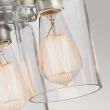ELSTEAD Brinley KL-BRINLEY-F-NI 3 Light Flush Mount - Brushed Nickel