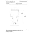 LUCIDE 47508/81/30 MARMO LAMPA STOJĄCA