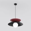 EMIBIG 1639/2 NAGOYA 1 BLACK/BU LAMPA WISZĄCA