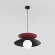 EMIBIG 1639/2 NAGOYA 1 BLACK/BU LAMPA WISZĄCA