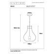 LUCIDE BODO 01400/38/72 LAMPA WISZĄCA - NOWOCZESNA