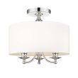 COSMOLIGHT Plafon ABU DHABI C03466CH-WH
