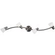 CANDELLUX 94-70005 SELIA LAMPA SUFITOWA LISTWA 4X40W G9 NIKIEL MAT/CHROM BIAŁY (BŻ)