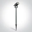 ONE LIGHT 67198AG/AN Martino 2 lampa ogrodowa antracyt 35W MR16, GU10 kolec