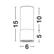 LUCES EXCLUSIVAS LE43633 BAHTAJ oczko podtynkowe