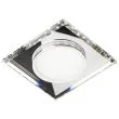 CANDELLUX 2263885 SSP-22 CH/TR+WH 8W LED 230V RING LED BIAŁY oczko sufitowe lampa sufitowa STAŁA KWADRATOWA SZKŁO TRANSPARENTNE