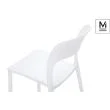 Modesto Design C1028.WHITE MODESTO krzesło ZING białe - polipropylen