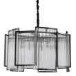 Step into Design MP0098 black Lampa wisząca IMPERIO czarna 80 cm