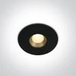 ONE LIGHT 10108H/B/W Anarita czarny wpust COB LED IP54 3000K 8W dark light