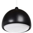 HELLUX 8550139 Lampa wisząca czarna ACORN I