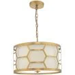 DAR EPS0312 EPSTEIN 3LT PENDANT GOLD IVORY